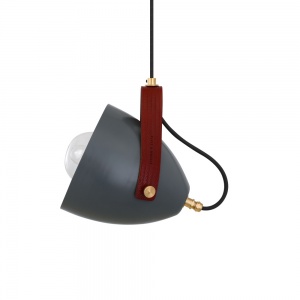 Lambeth Pendant with Rescued Fire-hose Strap IP65